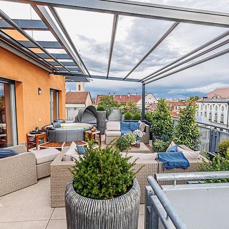 Buekk Penthouse, Panorama Jacuzzival Leilighet Miskolc Eksteriør bilde