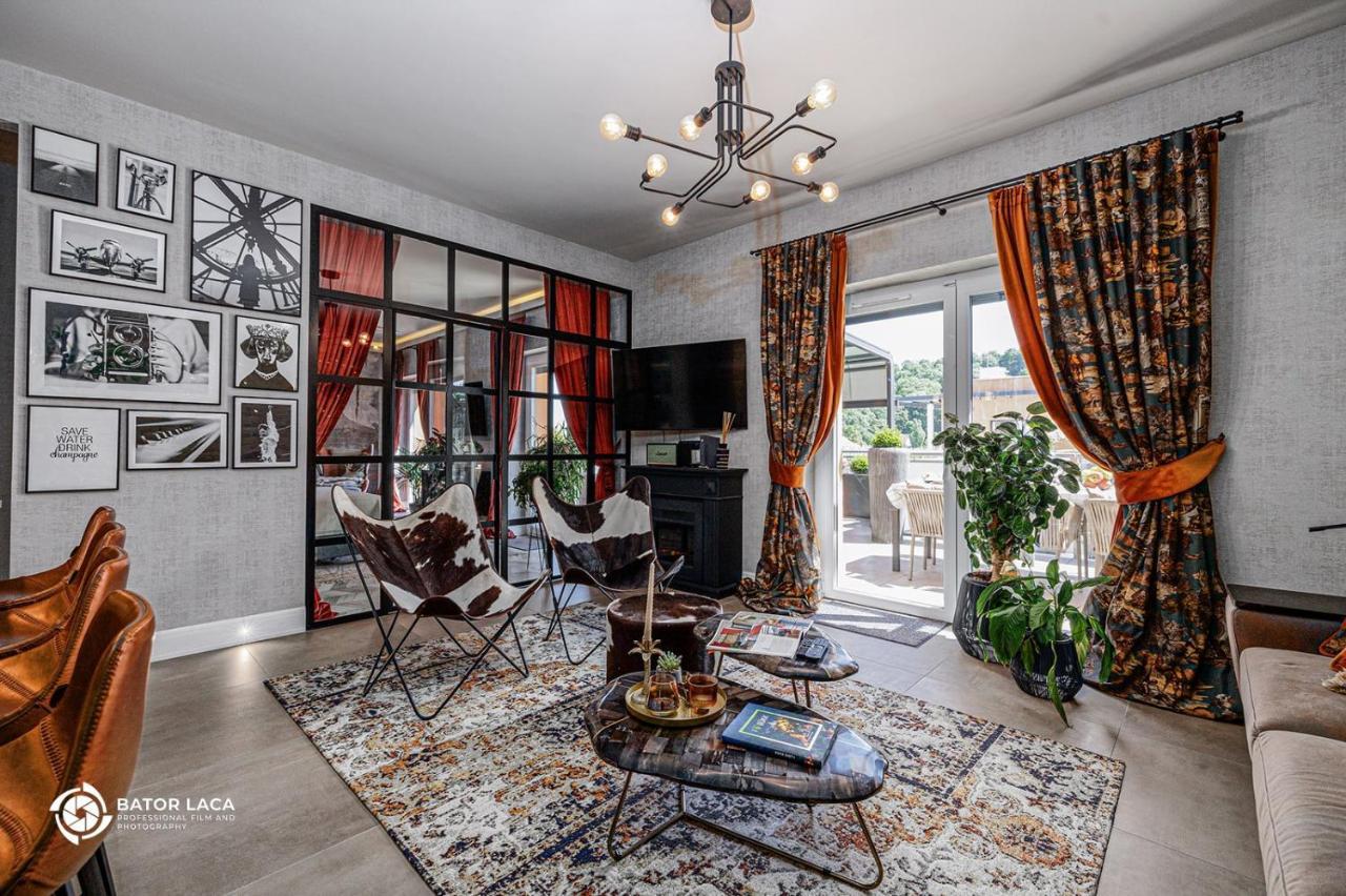 Buekk Penthouse, Panorama Jacuzzival Leilighet Miskolc Eksteriør bilde